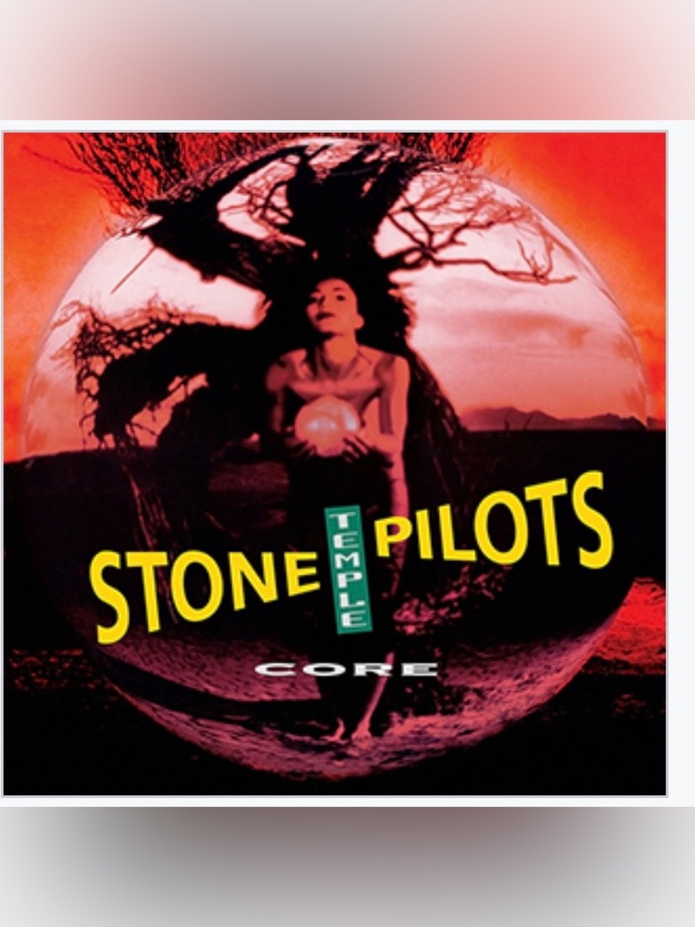 Stone Temple Pilots "Core" cd - Red/Black